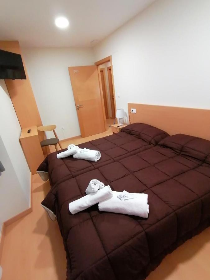 Hospedaxe Casa Avelina Hotell Palas de Rei Rum bild